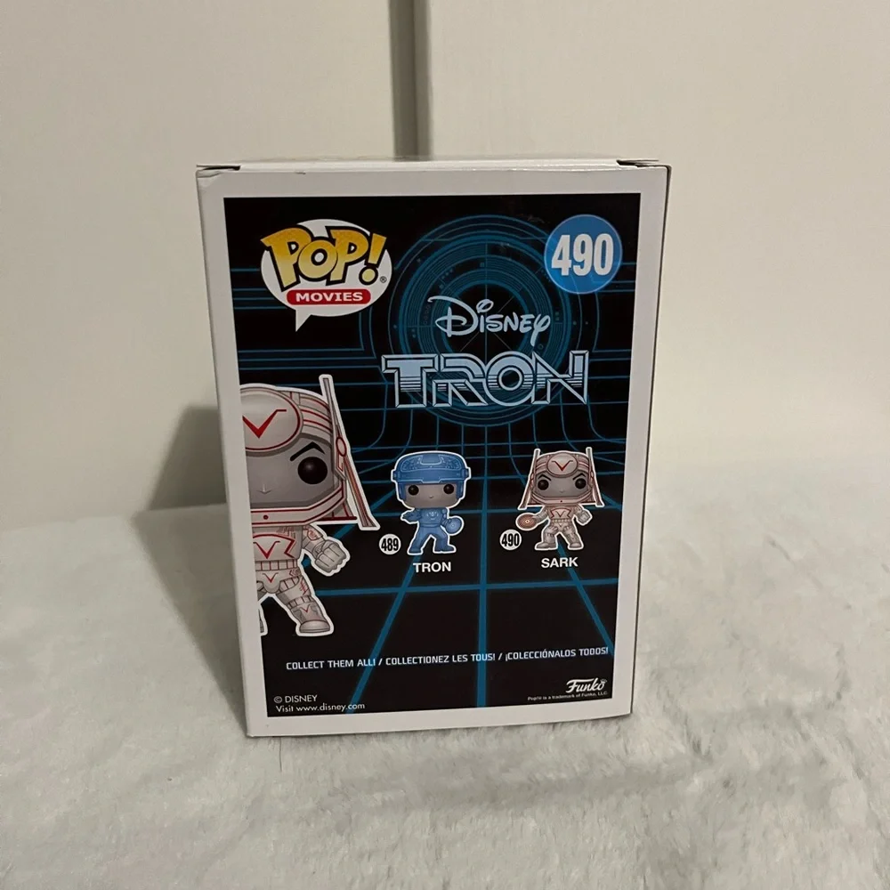 Tron Sark Pop Funko Pop 🆕 chase Glow in the dark 2017 vaulted Disney - Picture 2 of 6